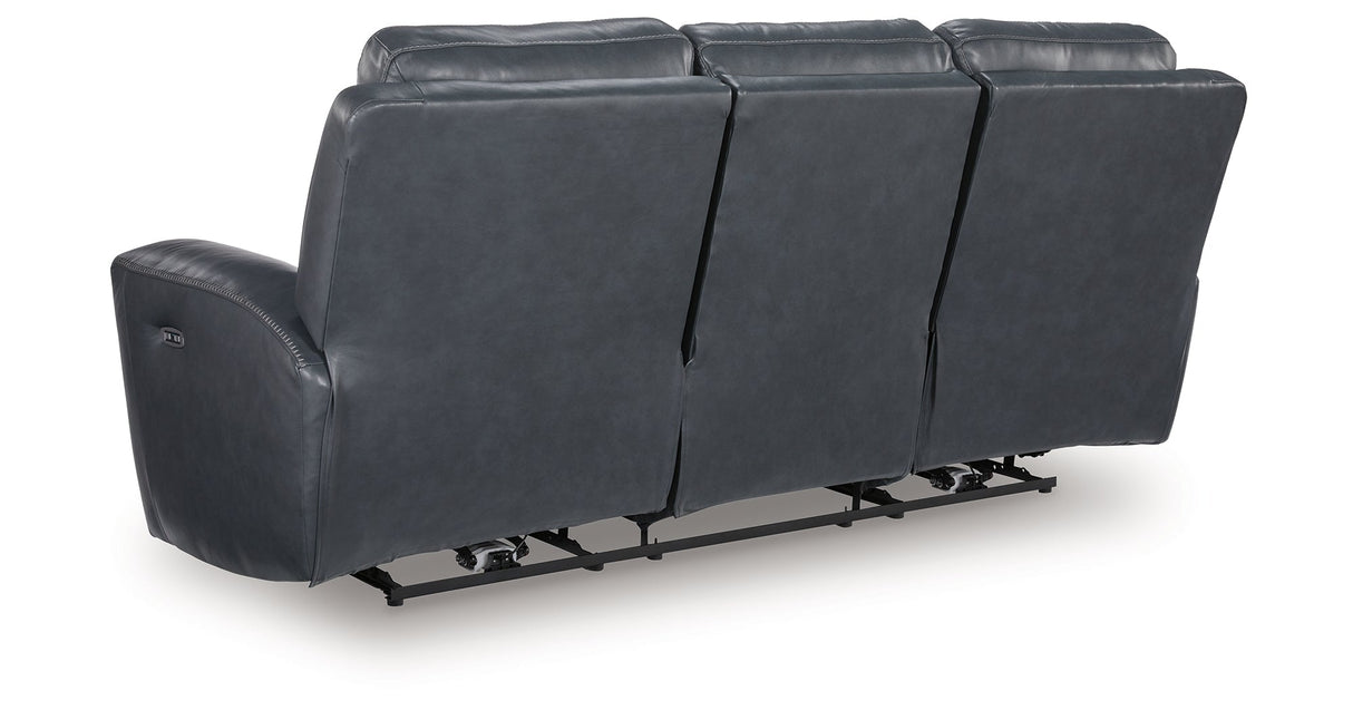 Next Move Admiral Power Reclining Sofa by Ashley at Eve Furniture