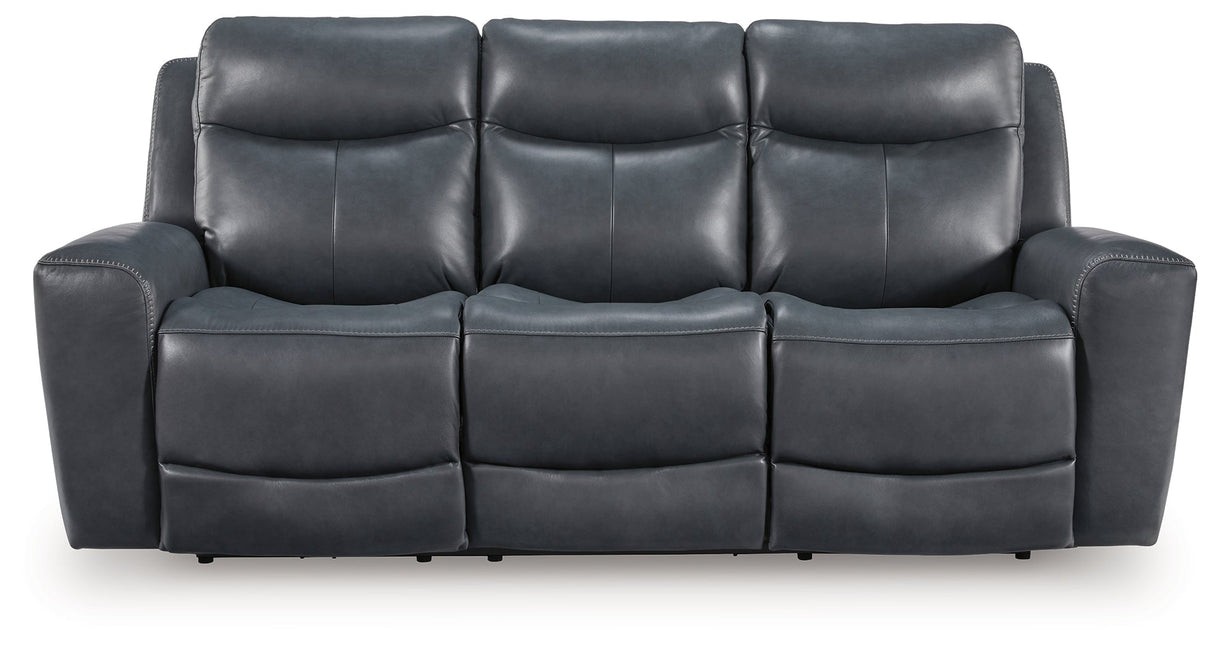 Next Move Admiral Power Reclining Sofa by Ashley at Eve Furniture