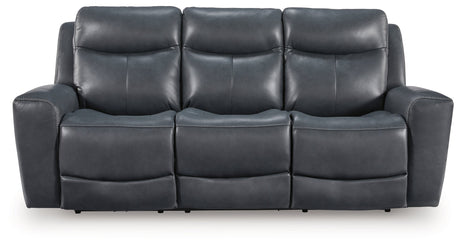 Next Move Admiral Power Reclining Sofa by Ashley at Eve Furniture