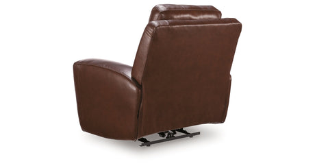Next Move Mahogany Power Recliner by Ashley at Eve Furniture