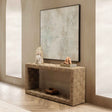 Neyla Natural Console Table by Classic Home at Eve Furniture