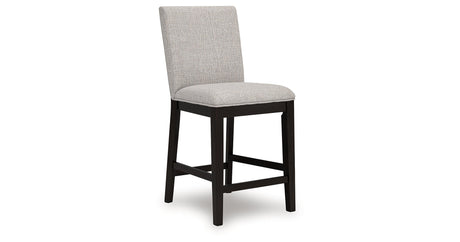 Neymorton Dark Grayish Brown Counter Height Set by Ashley at Eve Furniture