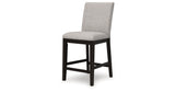 Neymorton Dark Grayish Brown Counter Height Set by Ashley at Eve Furniture