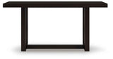 Neymorton Dark Grayish Brown Counter Height Set by Ashley at Eve Furniture