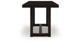 Neymorton Dark Grayish Brown Counter Height Set by Ashley at Eve Furniture
