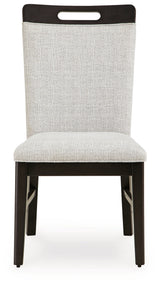 Neymorton Dark Grayish Brown Extendable Dining Room Set by Ashley at Eve Furniture