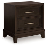 Neymorton Dark Grayish Brown Nightstand