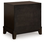 Neymorton Dark Grayish Brown Nightstand