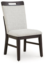 Neymorton Light Gray/Brown Dining Chair, Set of 2