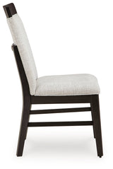 Neymorton Light Gray/Brown Dining Chair, Set of 2