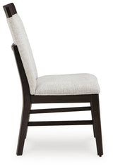 Neymorton Light Gray/Brown Dining Chair, Set of 2 by Ashley at Eve Furniture