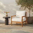 Nia Charcoal Outdoor Side Table by Moe's Home at Eve Furniture