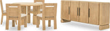 Nia Lioness/Hyena Chenille Upholstered Dining Chair (Set of 2)