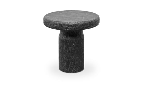Nia Outdoor Side Table Charcoal by Moe's Home at Eve Furniture