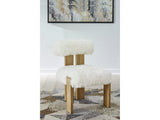Nia Sheepskin/Lioness Dining Accent Chair (Set of 2) by Modus Furniture at Eve Furniture