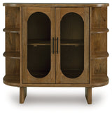 Niall Light Brown Accent Cabinet by ASHLEY FURNITURE at Eve Furniture