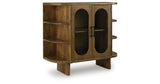 Niall Light Brown Accent Cabinet by ASHLEY FURNITURE at Eve Furniture
