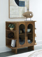 Niall Light Brown Accent Cabinet by ASHLEY FURNITURE at Eve Furniture