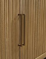 Niam Light Antique Beige Accent Cabinet by ASHLEY FURNITURE at Eve Furniture