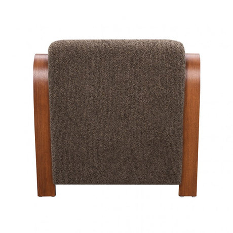 Niari Deep Brown / Walnut Accent Chair by Furniture of America at Eve Furniture