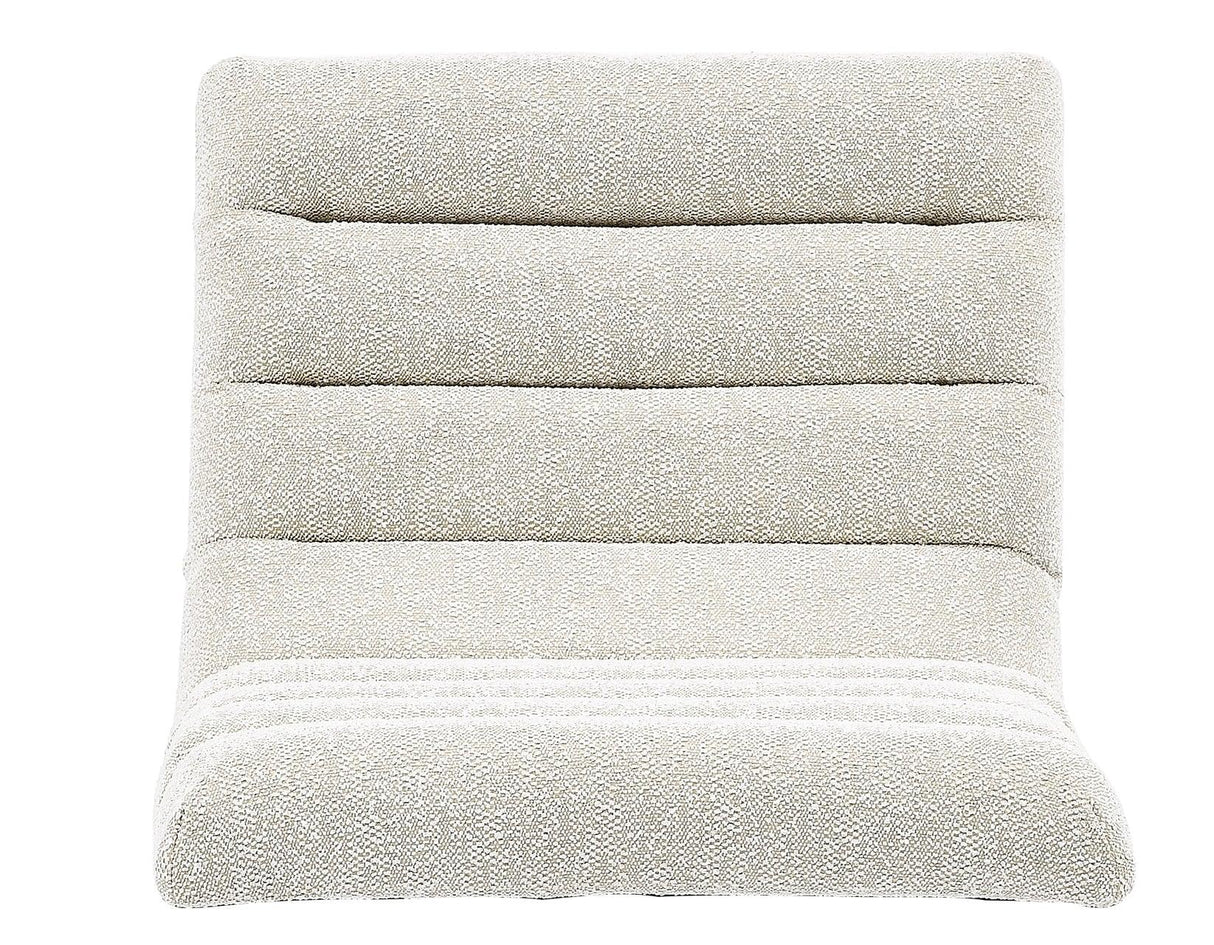 Nicco 24-inch Eggshell Polyester Fabric Counter Stool with Black Iron Base by Steve Silver at Eve Furniture