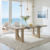 Niche Oak Expandable Dining Table by Homelegance at Eve Furniture