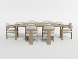 Niche Oak Expandable Dining Table by Homelegance at Eve Furniture