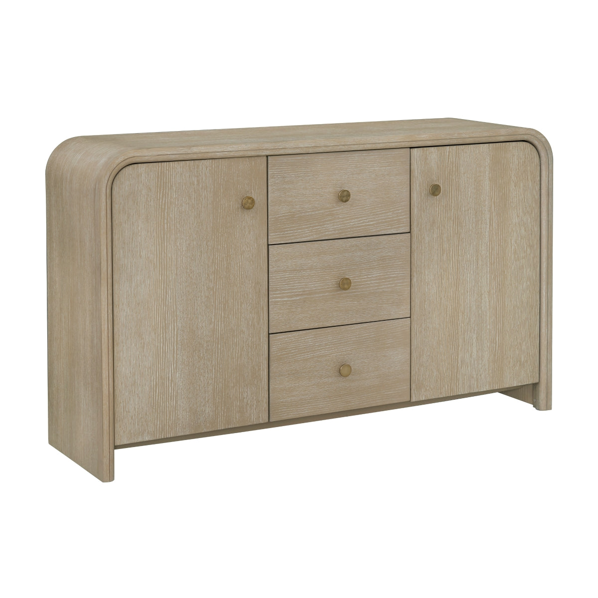 Niche Oak Server by Homelegance at Eve Furniture