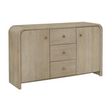 Niche Oak Server by Homelegance at Eve Furniture