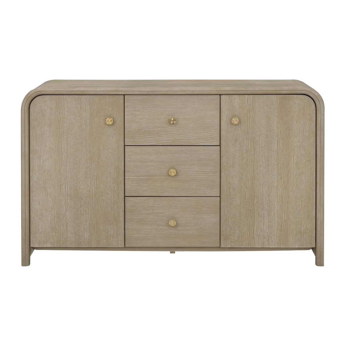 Niche Oak Server by Homelegance at Eve Furniture