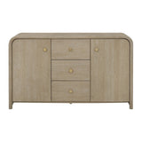 Niche Oak Server by Homelegance at Eve Furniture