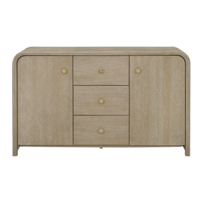 Niche Oak Server by Homelegance at Eve Furniture