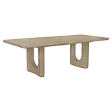 Niche Oak/Beige 7-Piece Expandable Dining Set by Homelegance at Eve Furniture