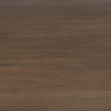 Nicholas II Brown Solid Wood Top Metal/Wood Leg Dining Table by Mercana at Eve Furniture