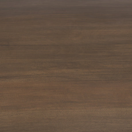 Nicholas II Brown Solid Wood Top Metal/Wood Leg Dining Table by Mercana at Eve Furniture