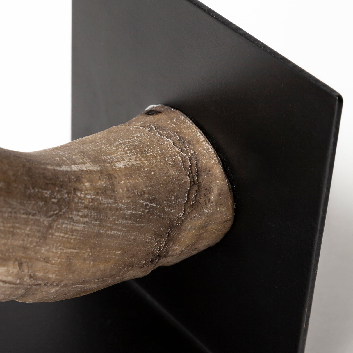 Nickerson (Set of 2) 6L x 7W Bull Horn Bookends by Mercana at Eve Furniture