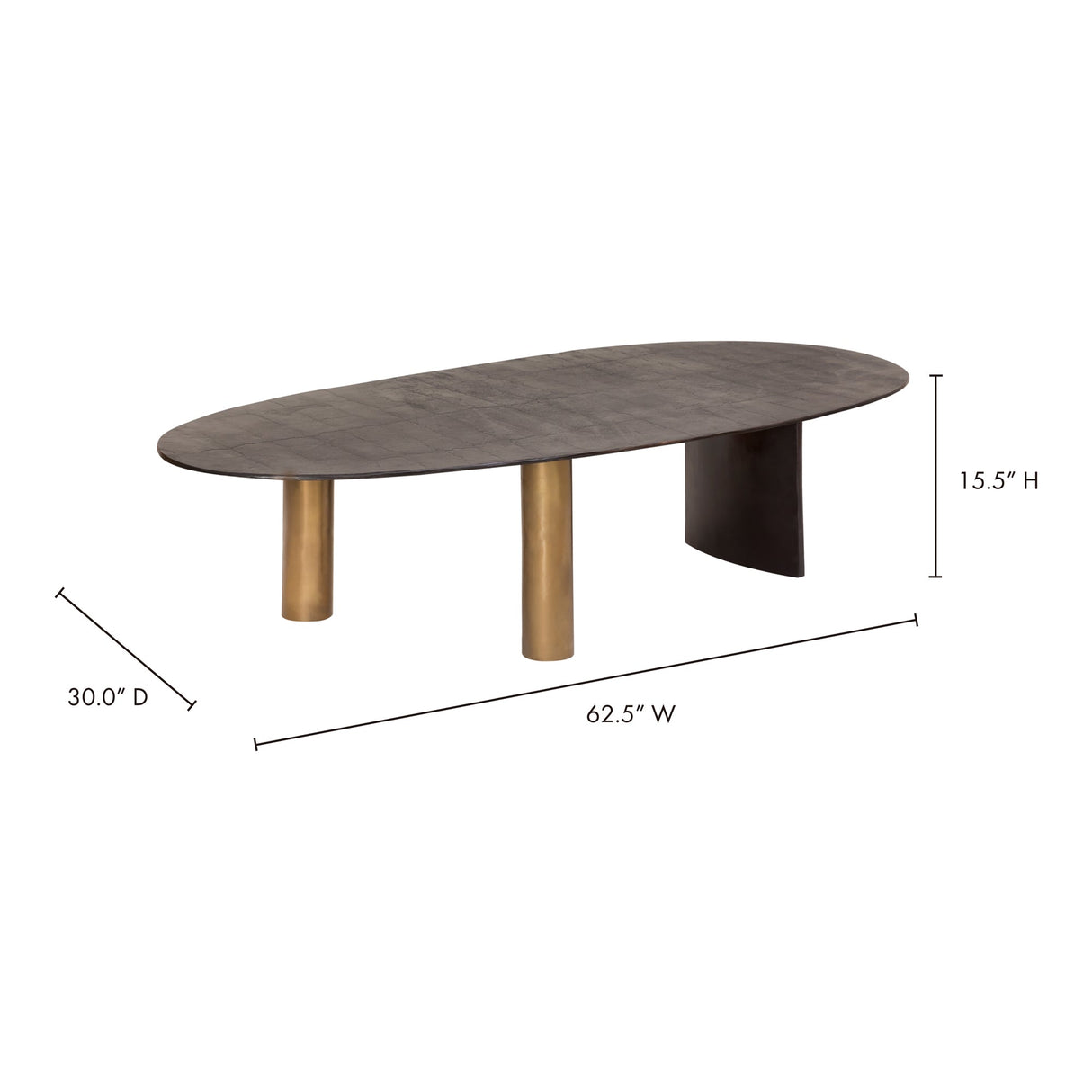 Nicko Black Coffee Table by MOES at Eve Furniture