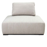 Nico Beige Outdoor Square Lounge Chair by Classic Home at Eve Furniture