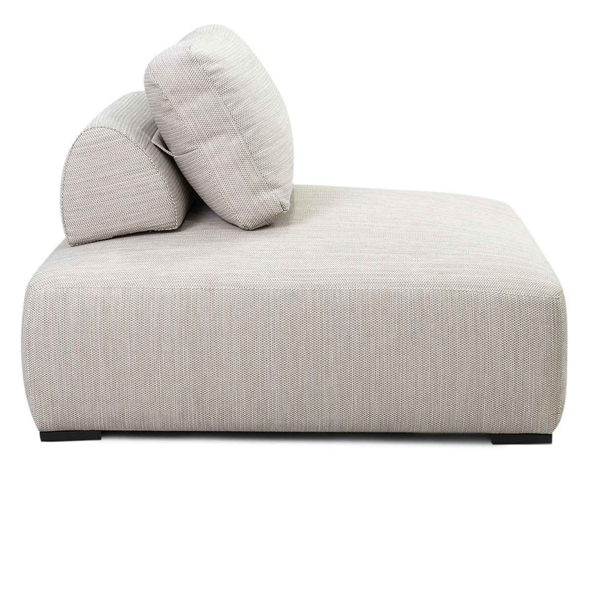 Nico Beige Outdoor Square Lounge Chair by Classic Home at Eve Furniture
