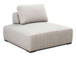 Nico Beige Outdoor Square Lounge Chair by Classic Home at Eve Furniture