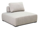 Nico Beige Outdoor Square Lounge Chair by Classic Home at Eve Furniture