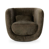 Nico Olive Green Swivel Chair by Classic Home at Eve Furniture
