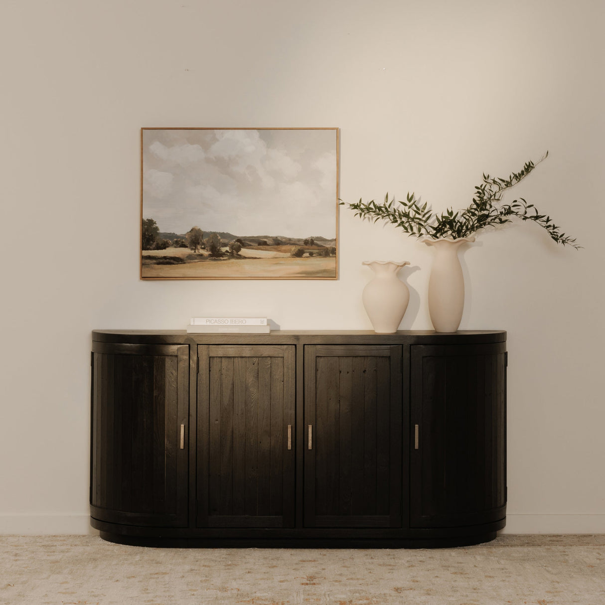 Nicola Black Sideboard by MOES at Eve Furniture
