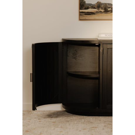 Nicola Black Sideboard by MOES at Eve Furniture
