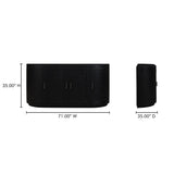 Nicola Black Sideboard by MOES at Eve Furniture
