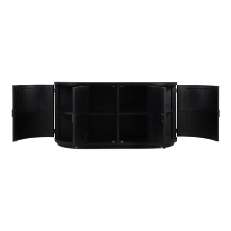 Nicola Black Sideboard by MOES at Eve Furniture