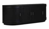 Nicola Media Cabinet Black by Moe's Home at Eve Furniture