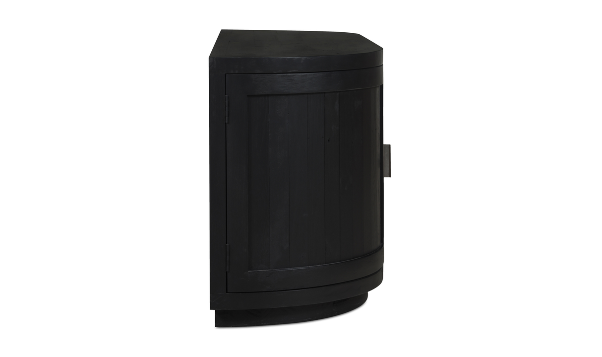 Nicola Media Cabinet Black by Moe's Home at Eve Furniture