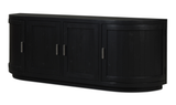 Nicola Media Cabinet Black by Moe's Home at Eve Furniture