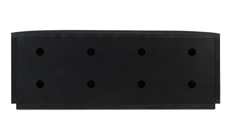 Nicola Media Cabinet Black by Moe's Home at Eve Furniture